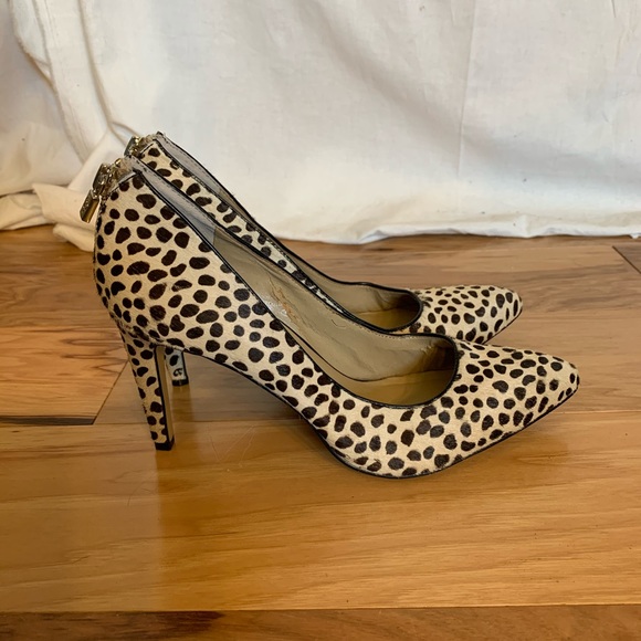 Ann Taylor Shoes - Ann Taylor calf hair cheetah print heel. 7.5